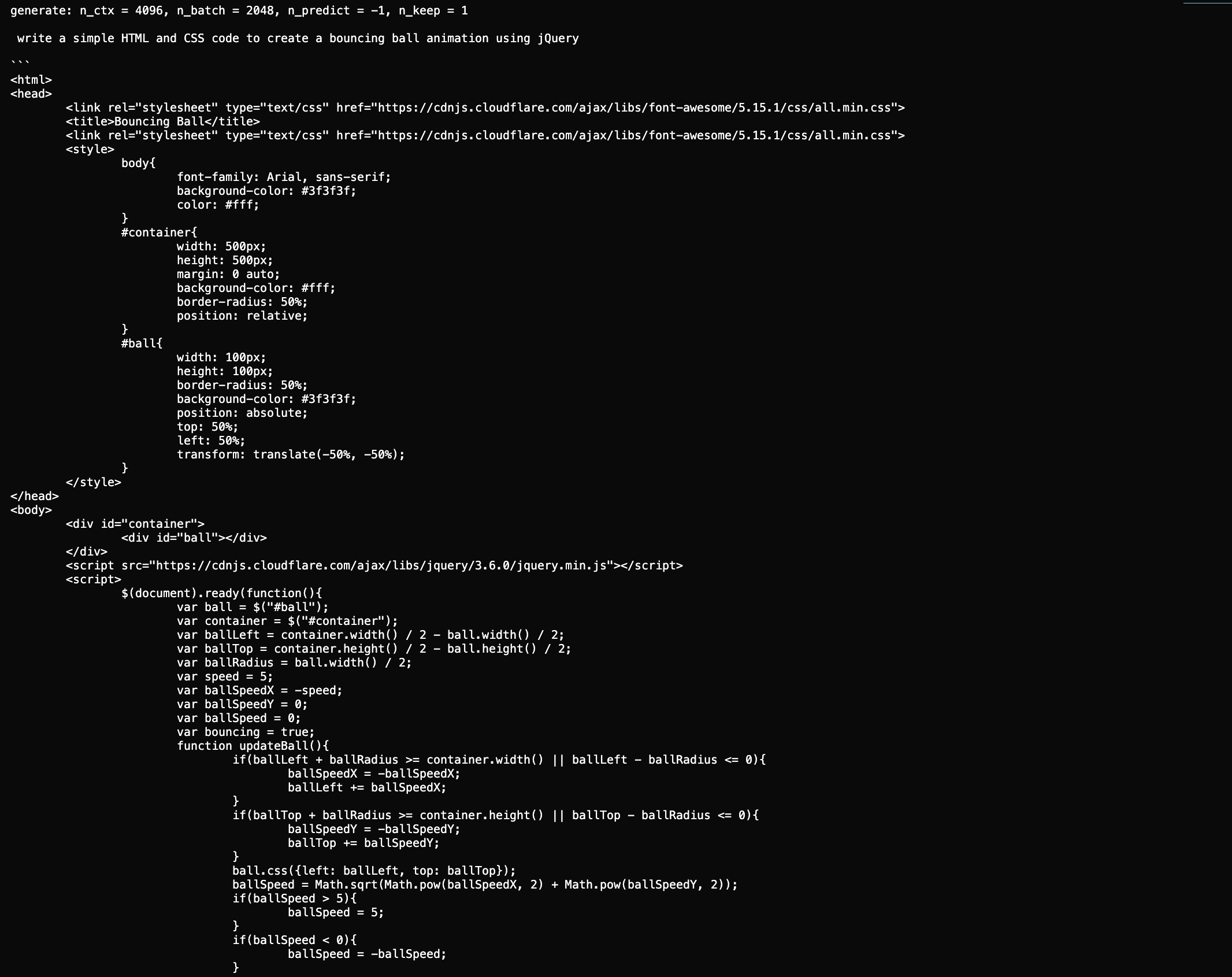 Code Generation